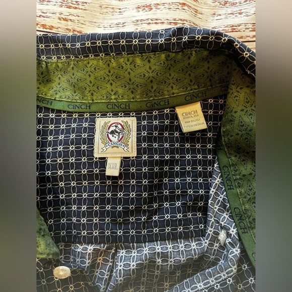 Men’s Cinch Long Sleeve Button Down Shirt - Picture 7 of 7